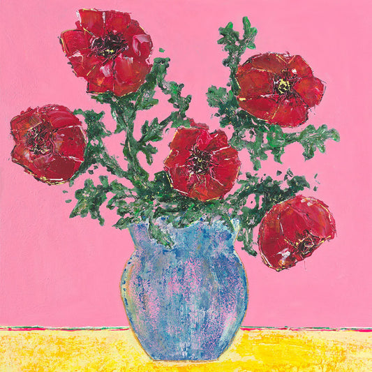 Bold and Beautiful Greetings Card by Amy Christie is available to buy online from the Sanders and Christie Art Gallery in Norfolk.