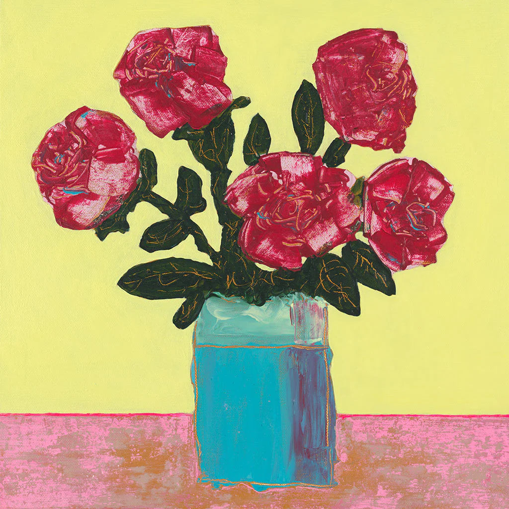 Blue Vase Greetings Card by Amy Christie is available to buy online from the Sanders and Christie Art Gallery in Norfolk.