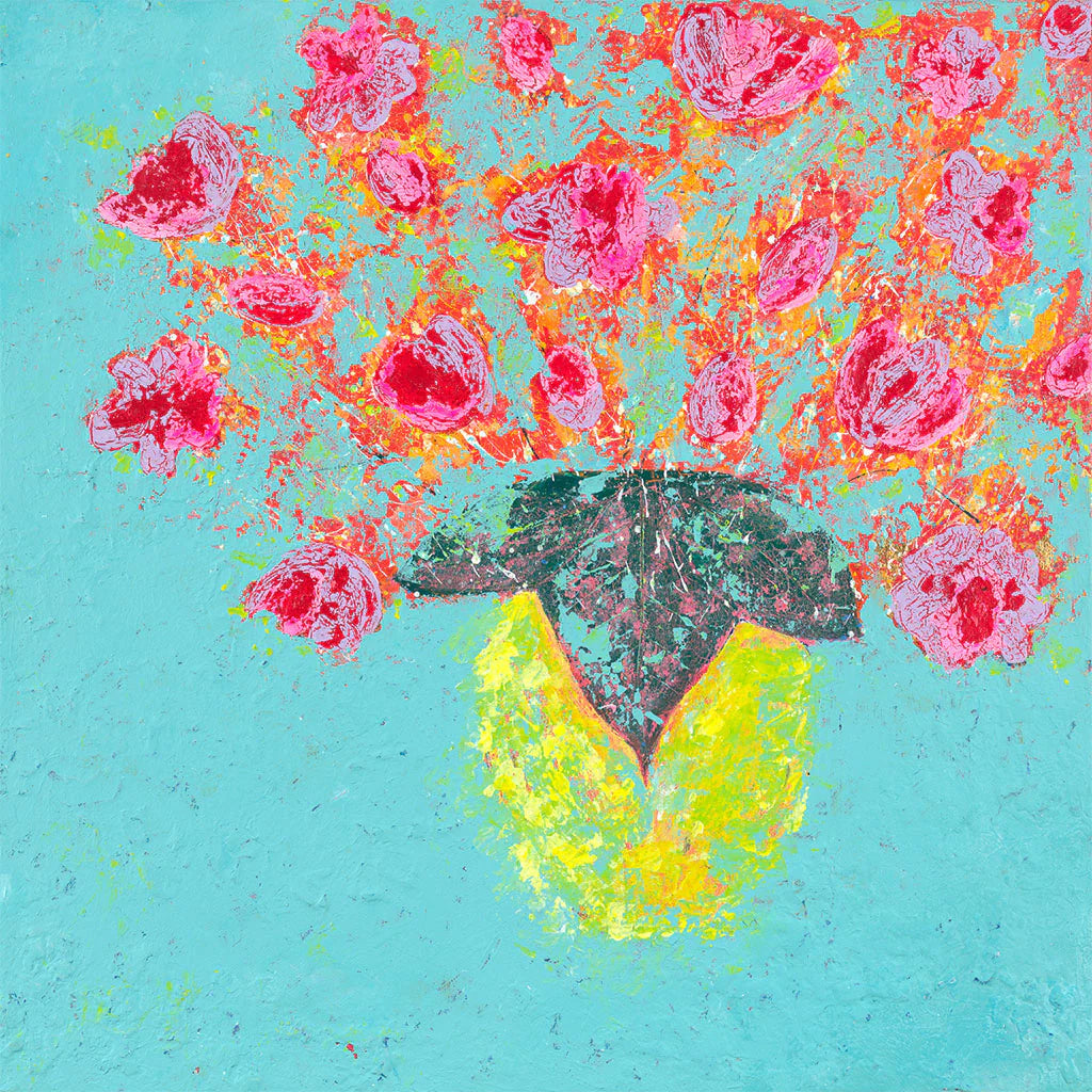 Joie de Vivre Greetings Card by Amy Christie is available to buy online from the Sanders and Christie Art Gallery in Norfolk.