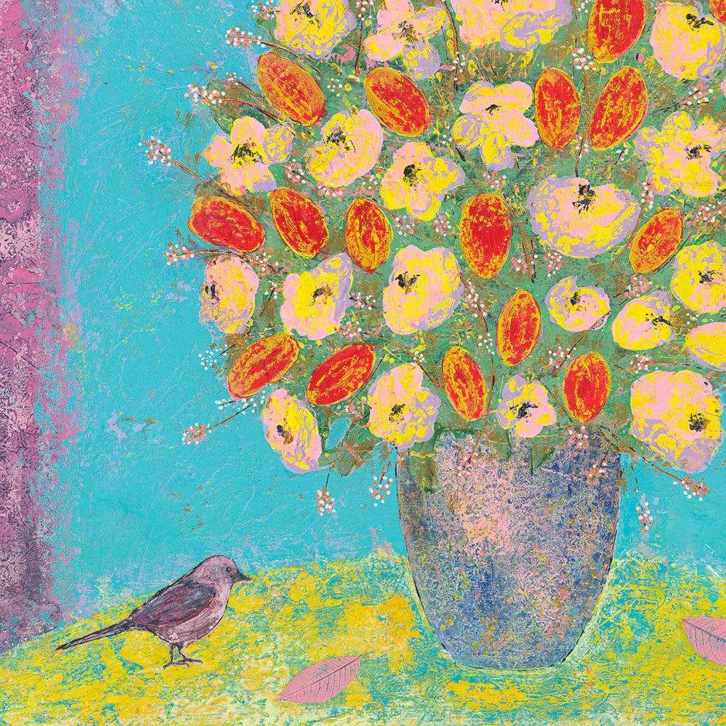 In Song Greetings Card by Amy Christie is available to buy online from the Sanders and Christie Art Gallery in Norfolk.