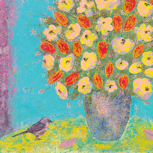 In Song Greetings Card by Amy Christie is available to buy online from the Sanders and Christie Art Gallery in Norfolk.