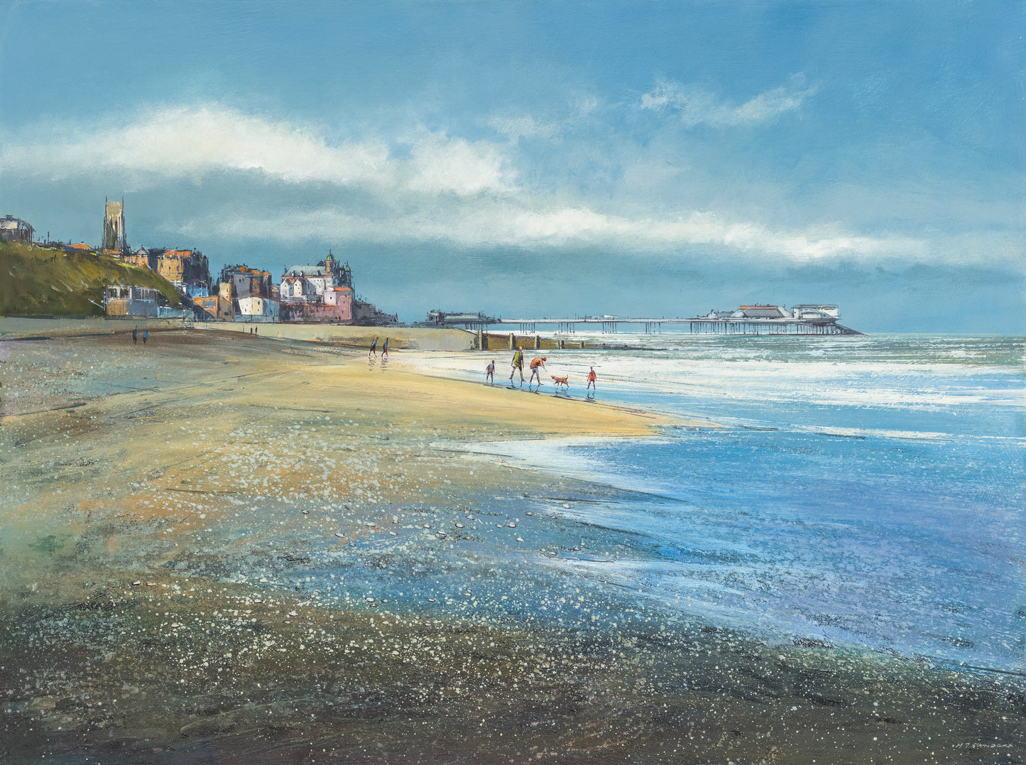 MS054 A Day at the Beach, Cromer Print