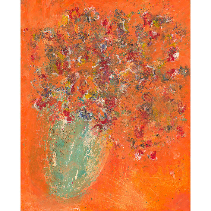 Orange Melody Art Print by Amy Christie