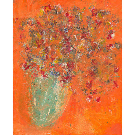 Orange Melody Art Print by Amy Christie