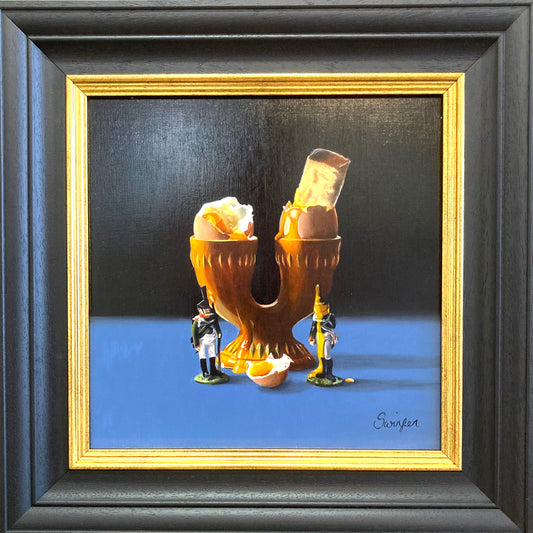 Egg and Soldiers - the Yolks on You