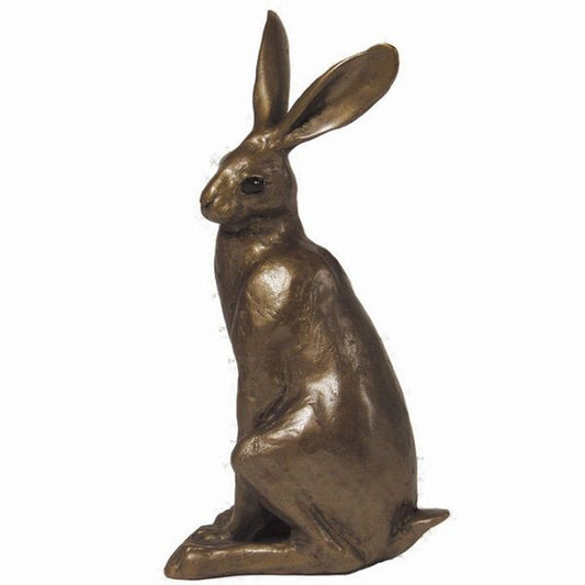 Curious Hare Bronze Sculpture by Paul Jenkins