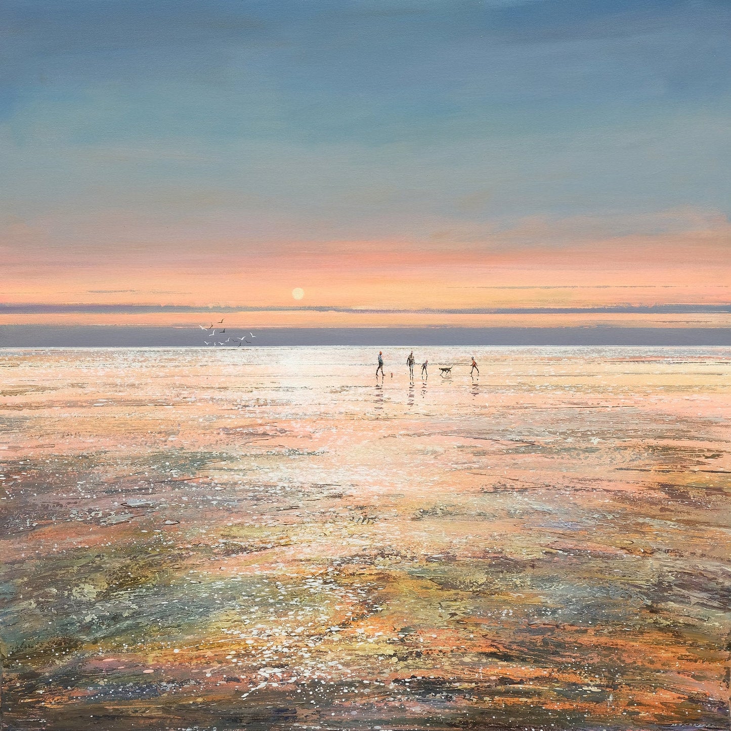 Last of the Light Canvas Print by Michael Sanders