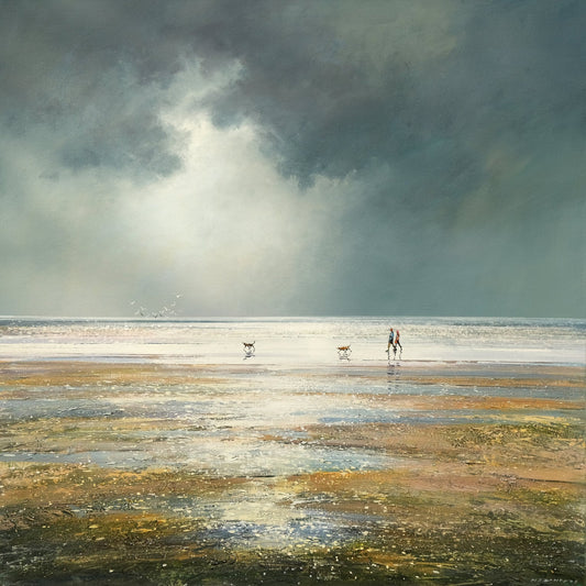 A Break in the Weather Canvas Print by Michael Sanders