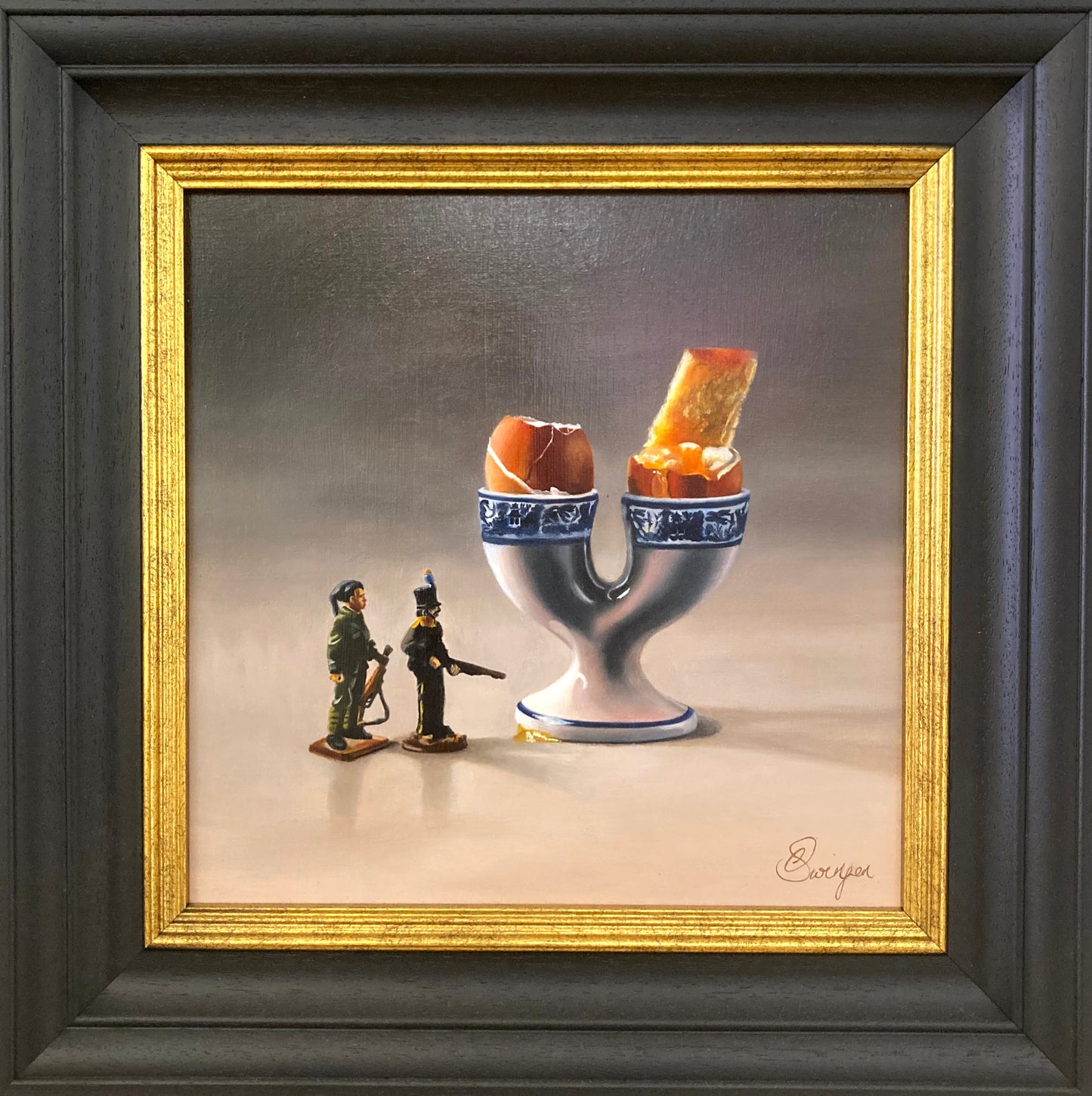 Egg and Soldiers - Stand to Attention