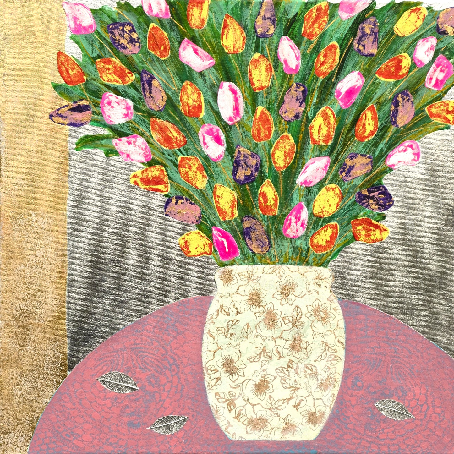 Fireworks Original Painting by Amy Christie