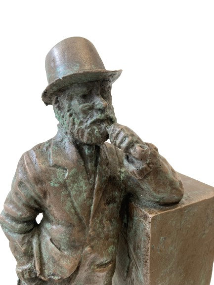 Go Father Pegg cold cast bronze sculpture by Mitchell House