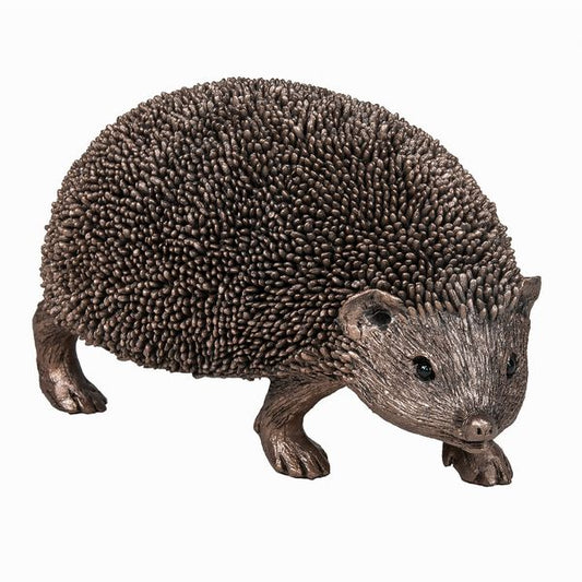 Hedgehog Snuffling Bronze Sculpture by Unknown