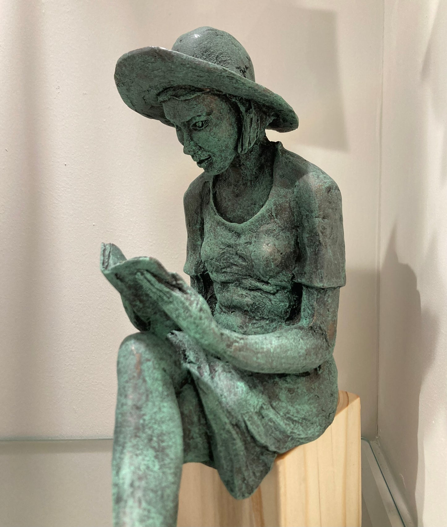 A Good Book - verdigris