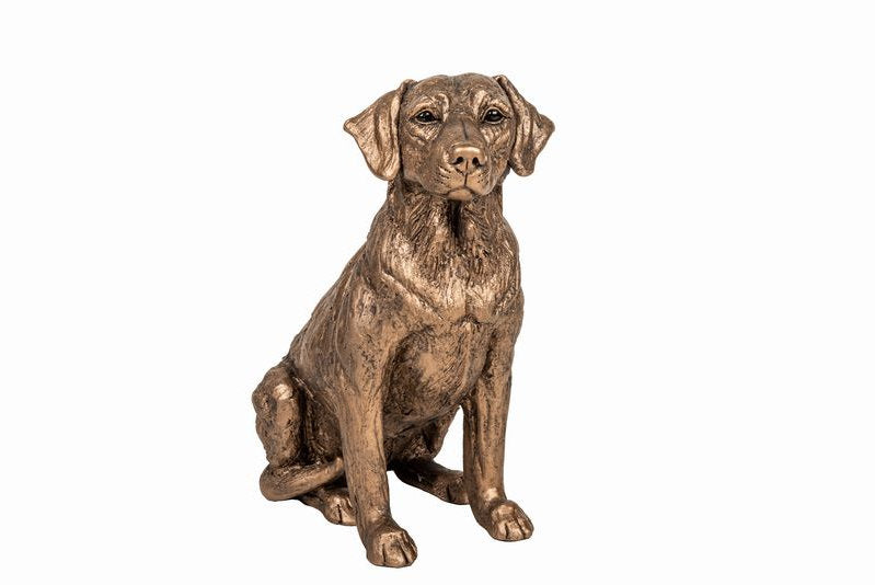 Labrador Bronze Sculpture by Harriet Dunn