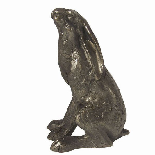 Moongazing Hare Bronze Sculpture by Unknown