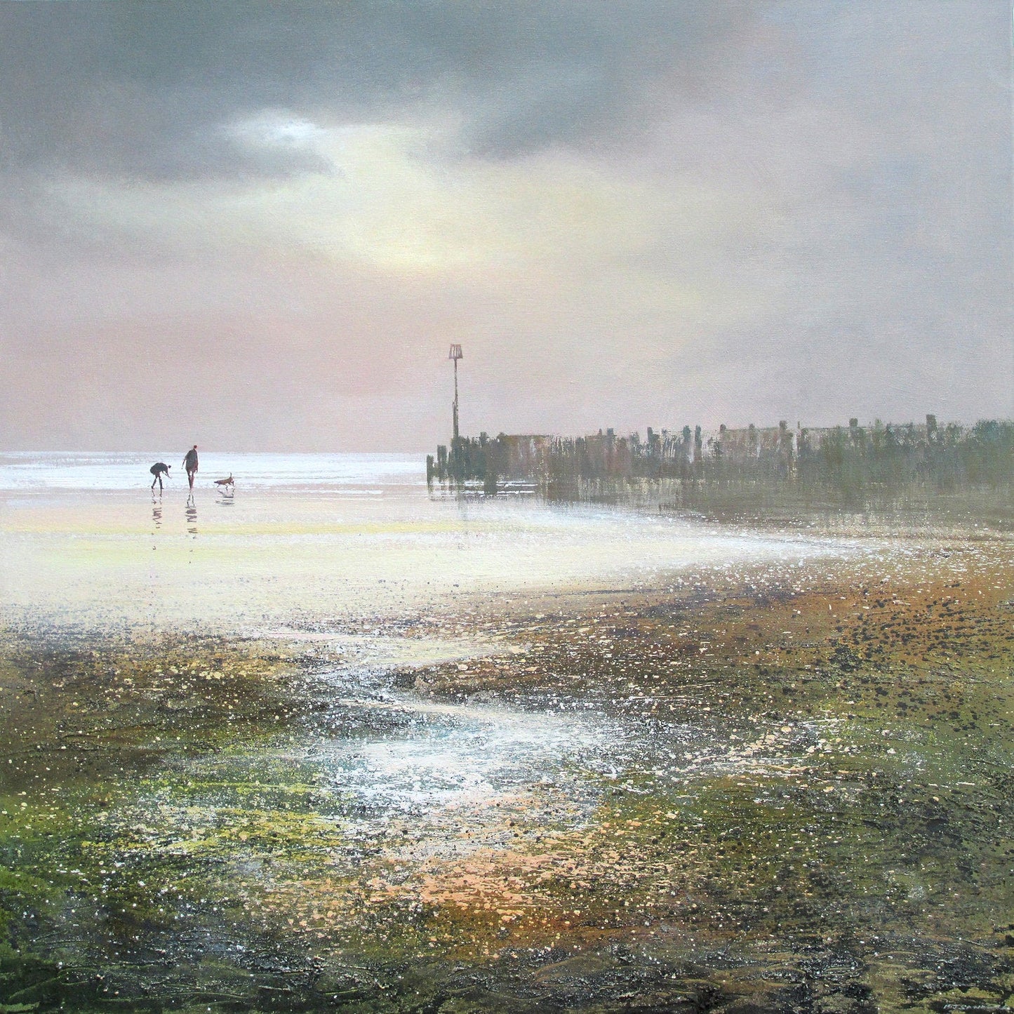 October Light, Sheringham Art Print by Michael Sanders