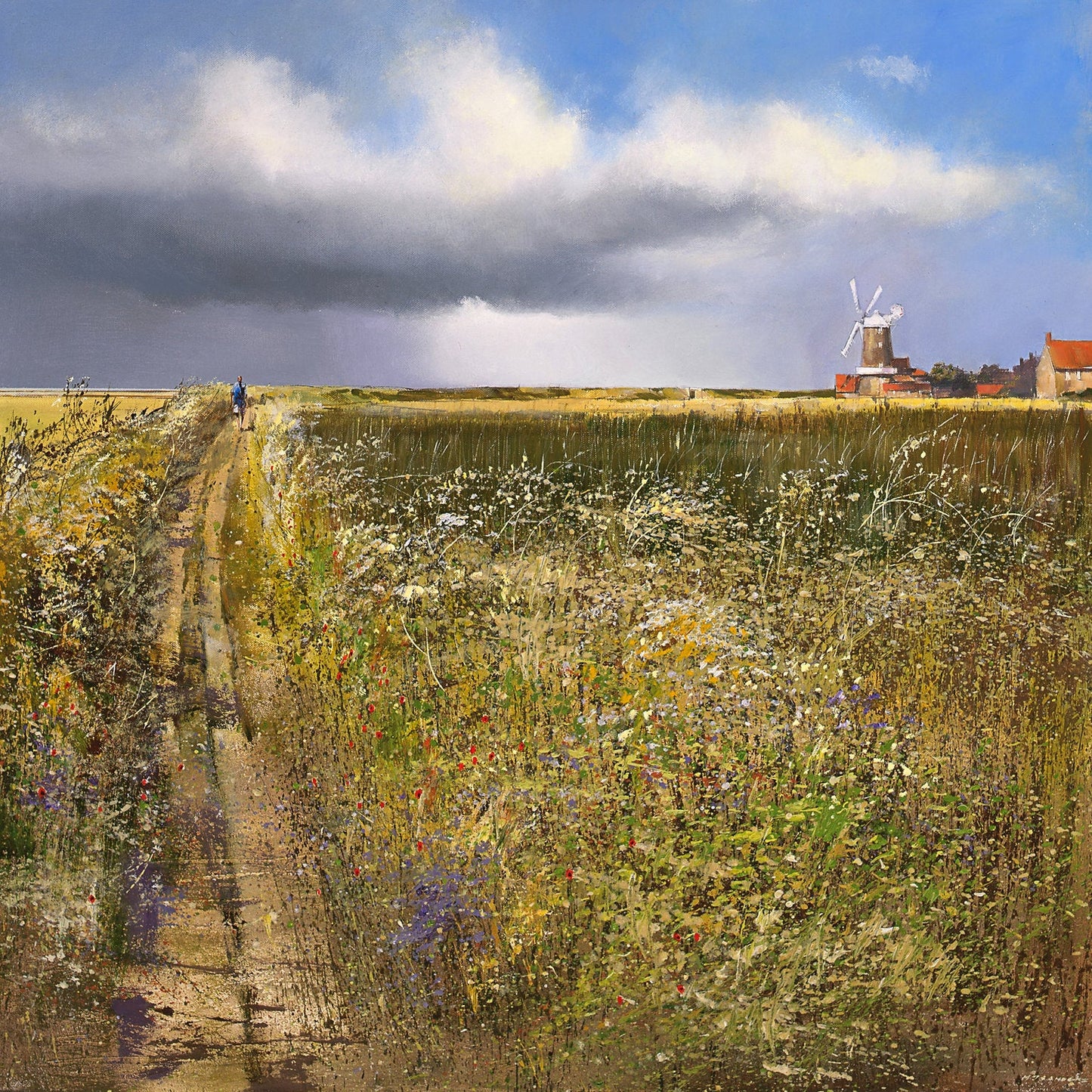 Cley Mill Art Print by Michael Sanders