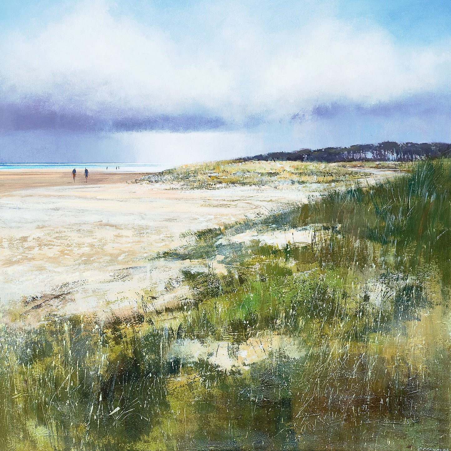 Holkham Beach Art Print by Michael Sanders