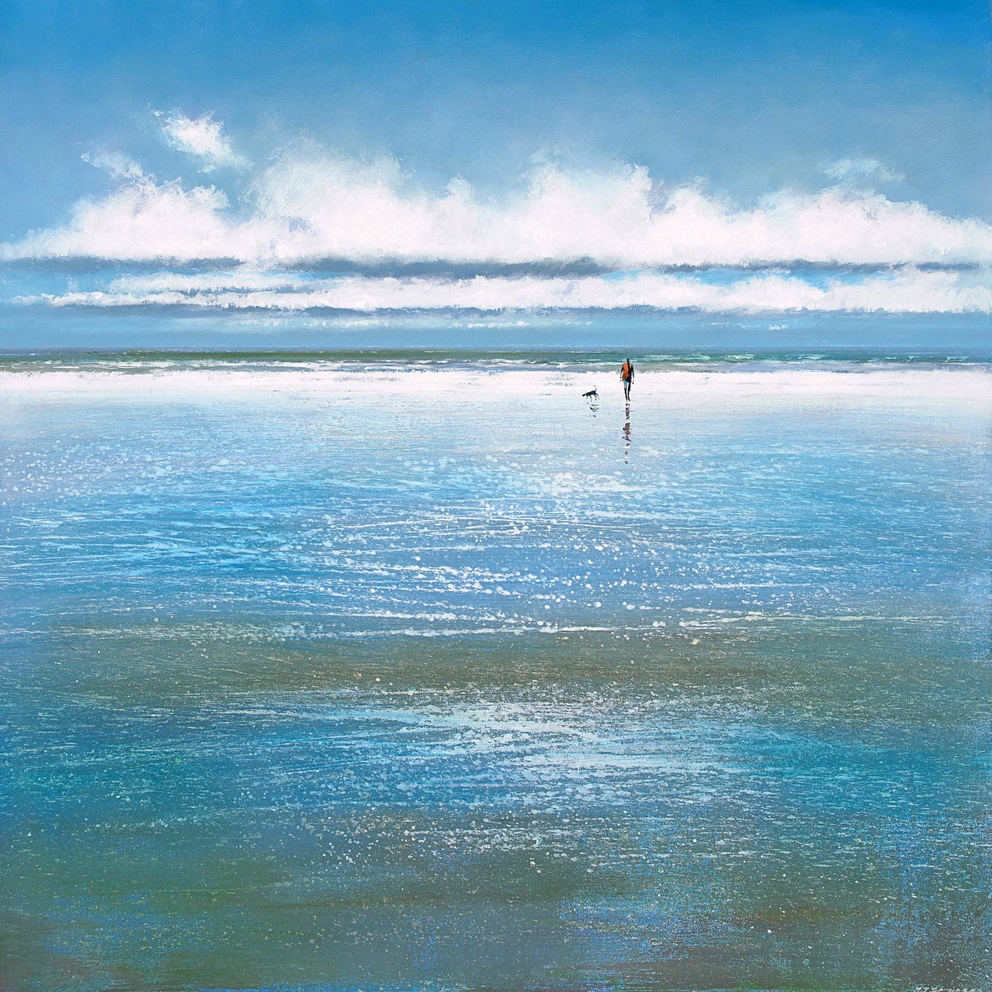 Bright and Breezy Art Print by Michael Sanders