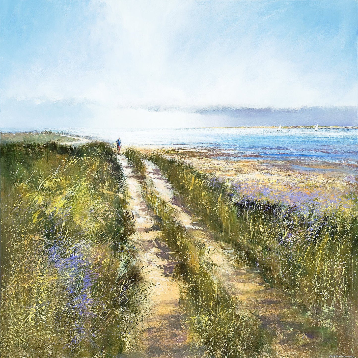 From Blakeney Art Print by Michael Sanders