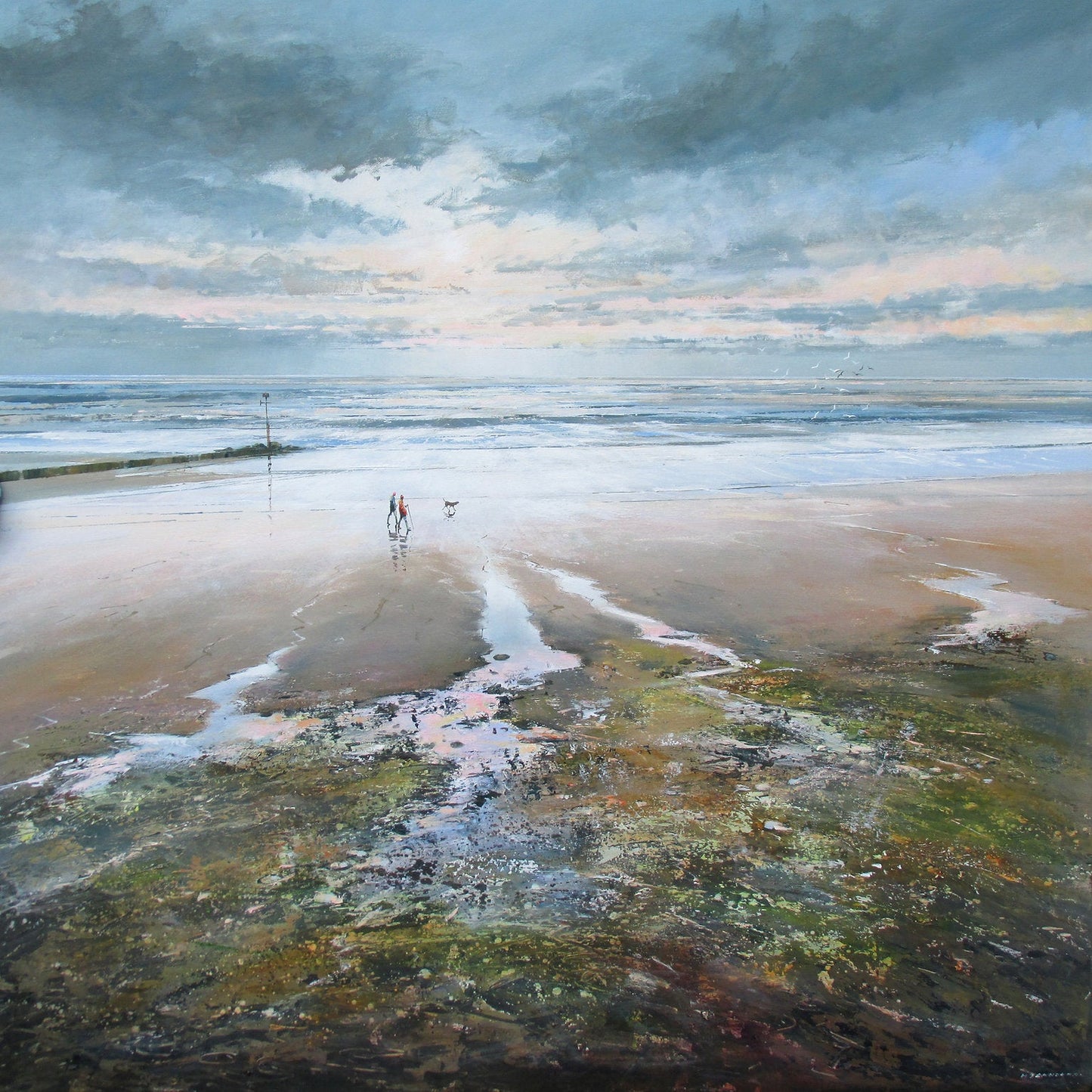 A View from East Beach, Sheringham Art Print by Michael Sanders