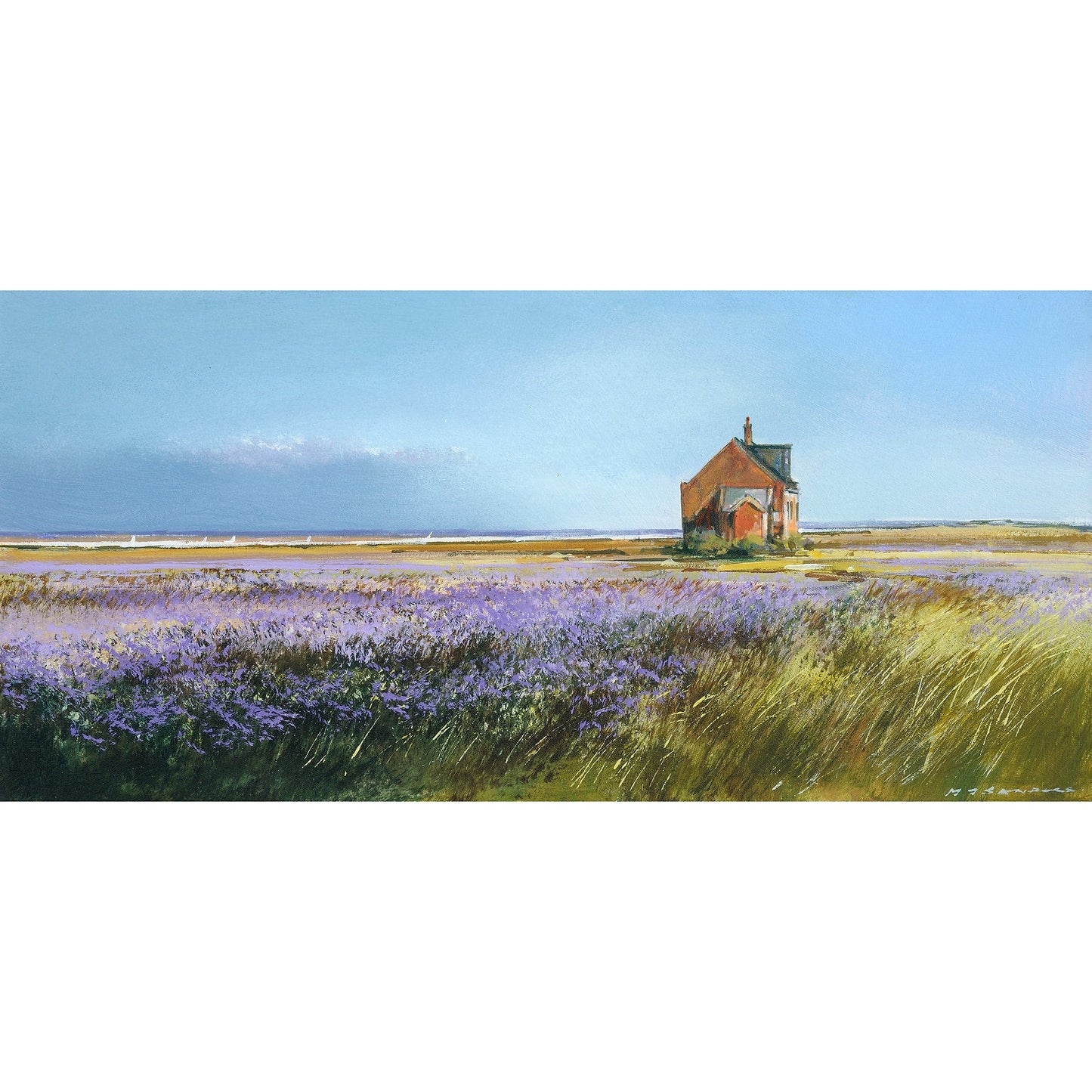 The Watch-house Art Print by Michael Sanders