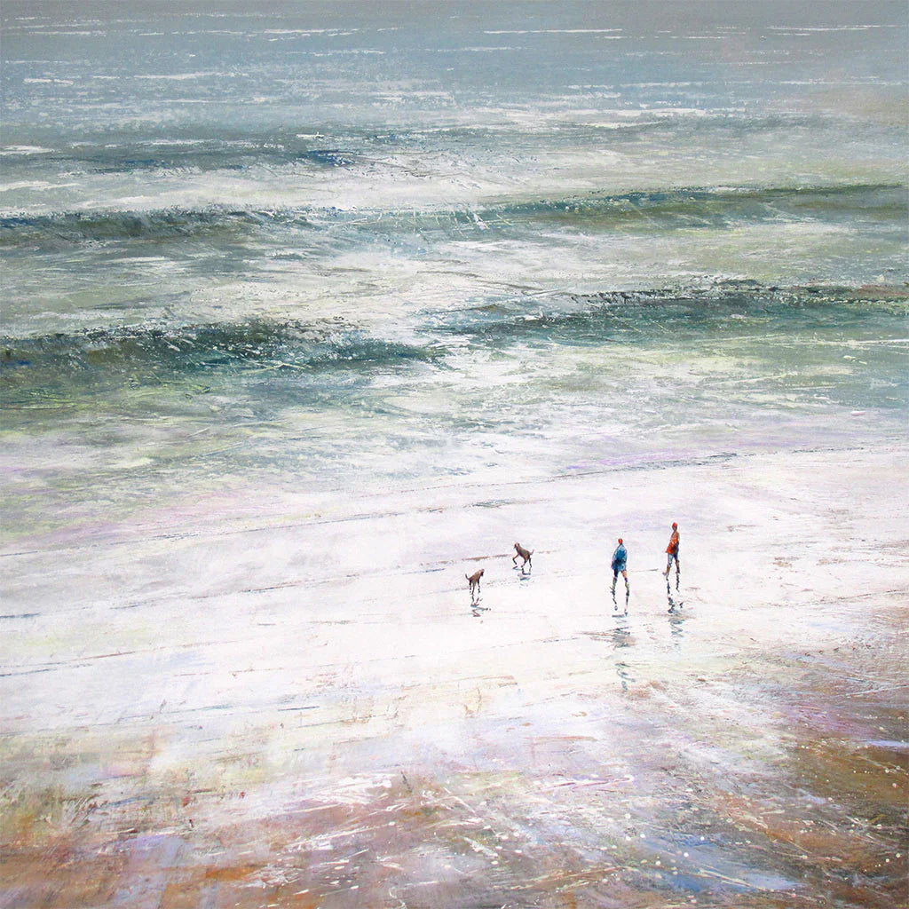 This Stormy Sea Greetings Card by Michael Sanders is available to purchase online from the Sanders and Christie Gallery.