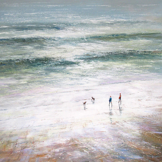 This Stormy Sea Greetings Card by Michael Sanders is available to purchase online from the Sanders and Christie Gallery.