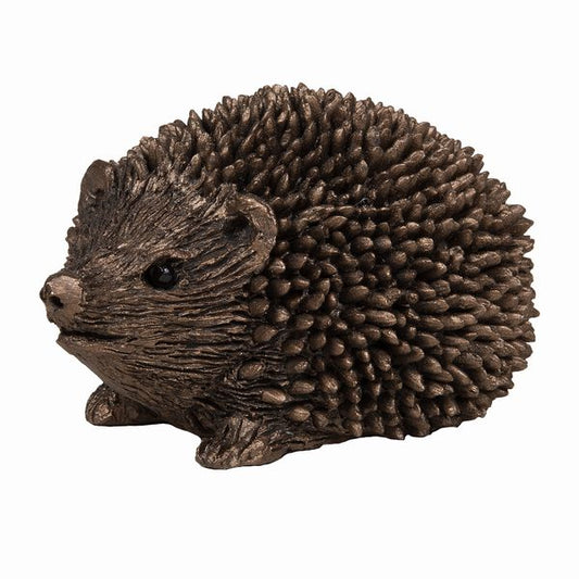 Prickly Hedgehog Walking Bronze Sculpture by Unknown