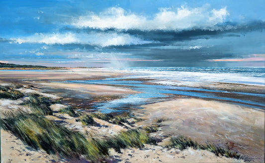 Room to Breathe, Holkham Painting by Michael Sanders