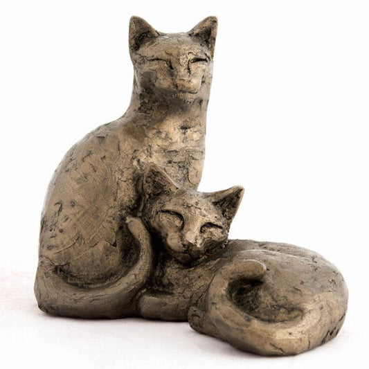 Sleepy Cats Bronze Sculpture by Paul Jenkins