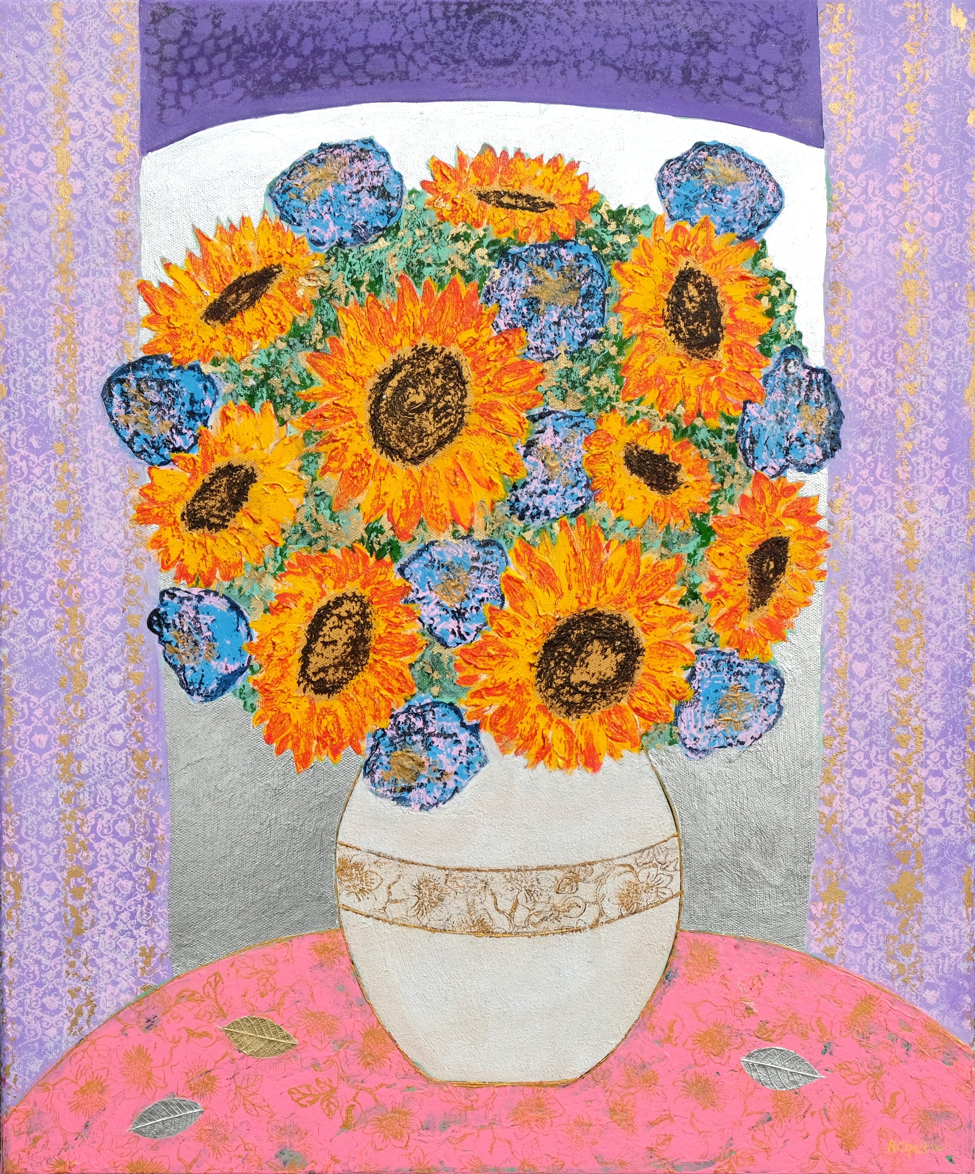 Sunshine Original Painting by Amy Christie