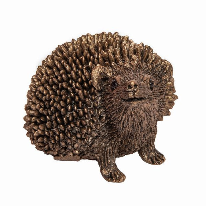 Sweet Hedgehog Bronze Sculpture by Unknown