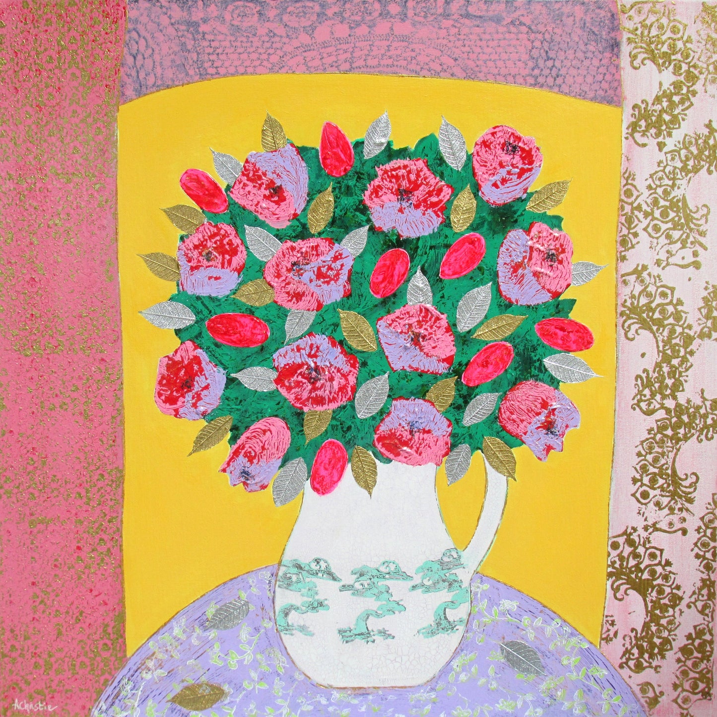 The Japanese Jug Original Painting by Amy Christie