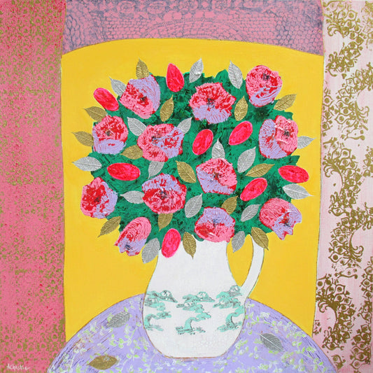 The Japanese Jug Original Painting by Amy Christie