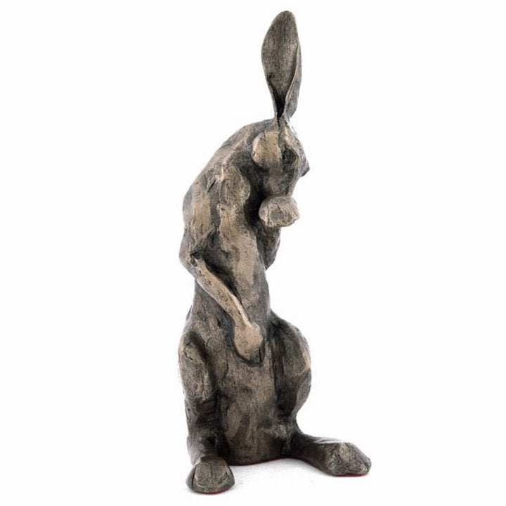 Upright Hare Bronze Sculpture by Paul Jenkins
