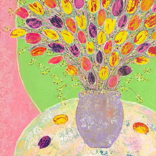 Colour Burst Greetings Card by Amy Christie is available to buy online from the Sanders and Christie Art Gallery in Norfolk.