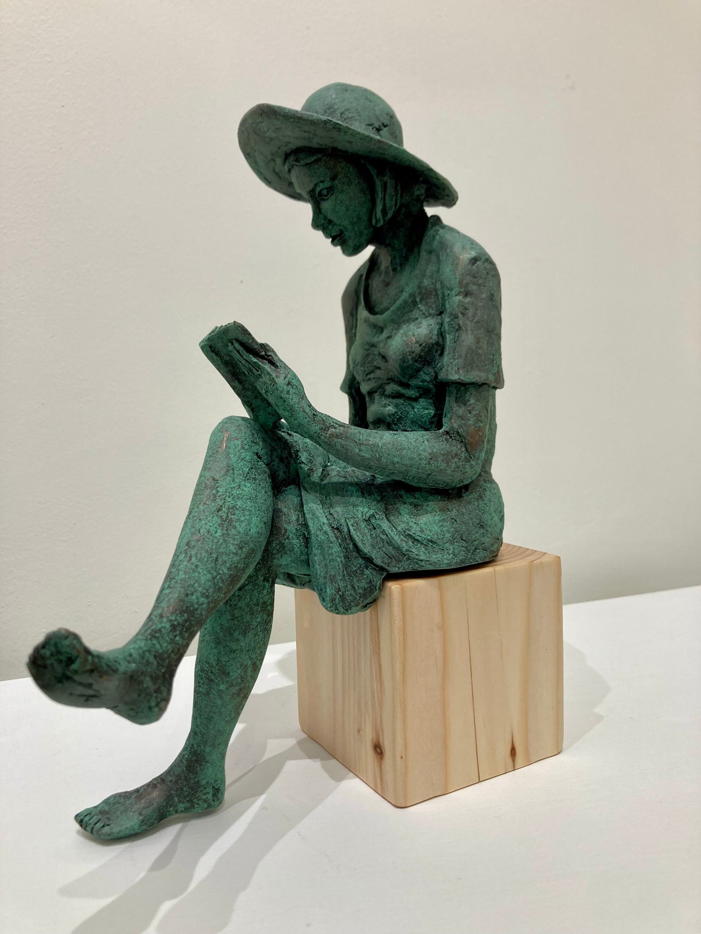 A Good Book - verdigris