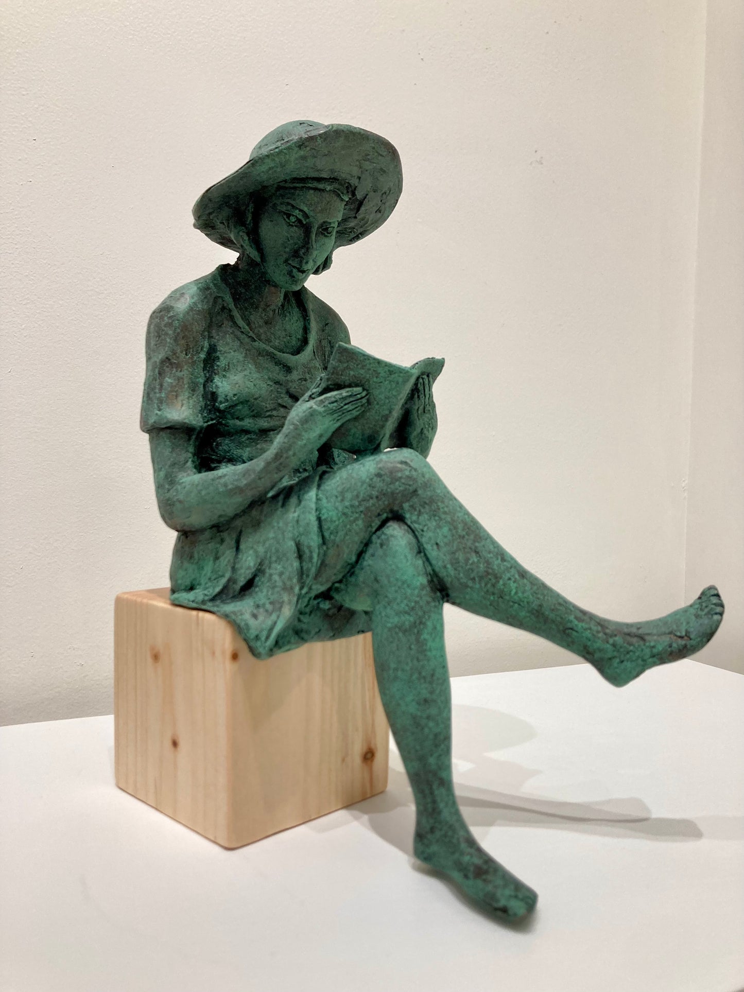 A Good Book - verdigris