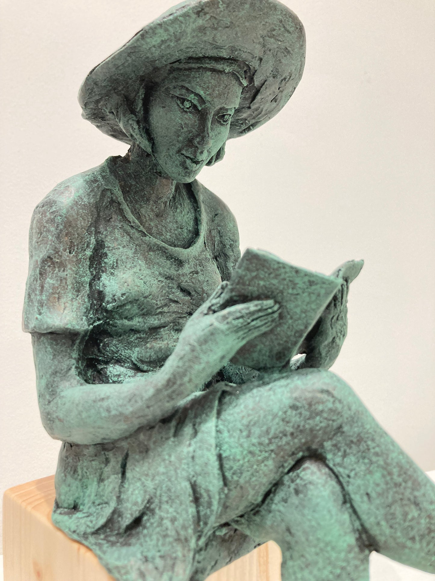 A Good Book - verdigris