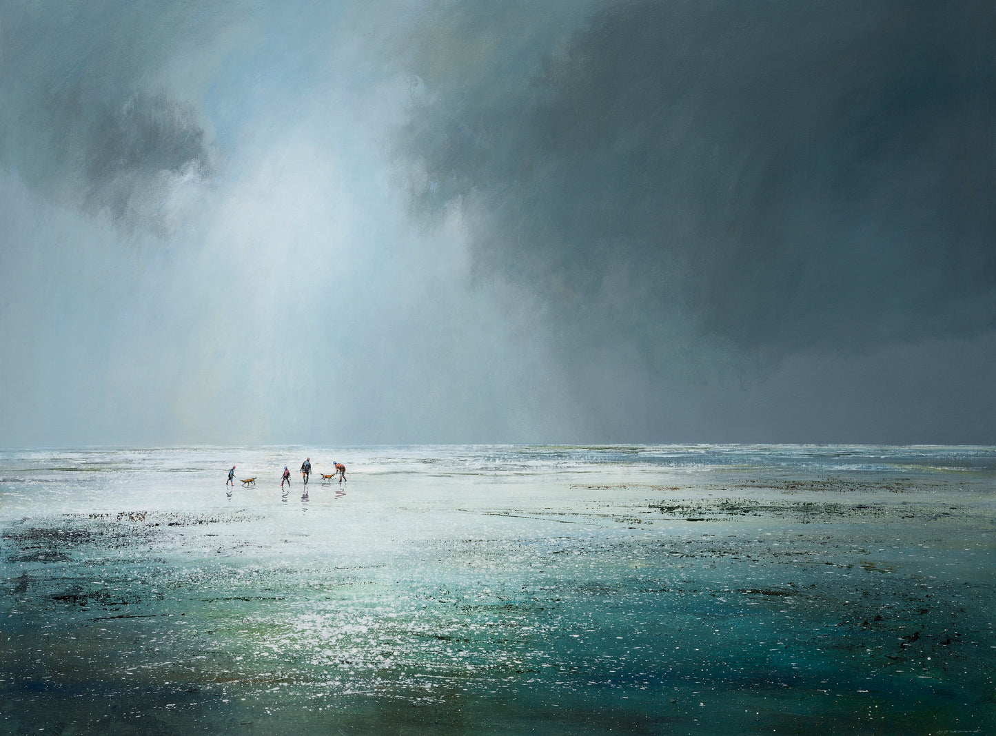 CV095 Clearing Skies Canvas Print