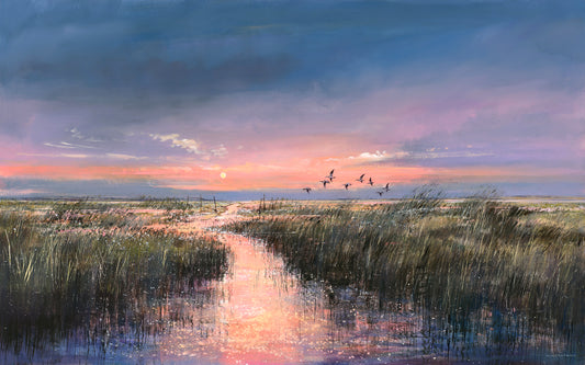 MS197 Dusk over the Marsh