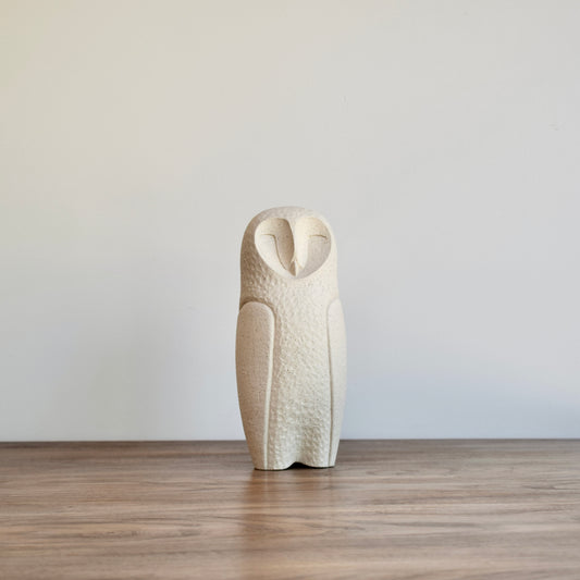 Sandy Textured Owl by Pippa Barrow