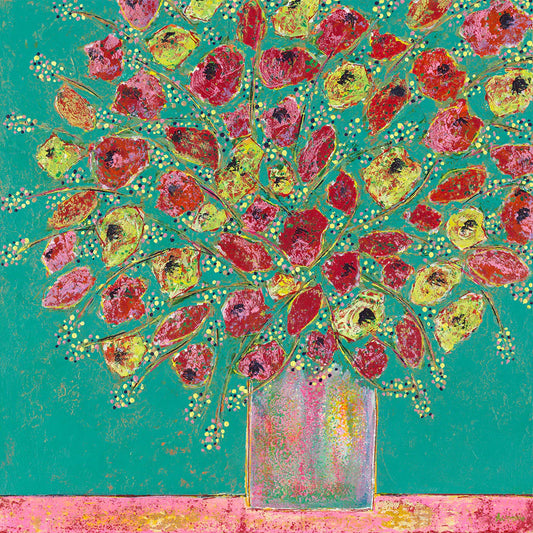 Rhapsody Greetings Card by Amy Christie is available to buy online from the Sanders and Christie Art Gallery in Norfolk.