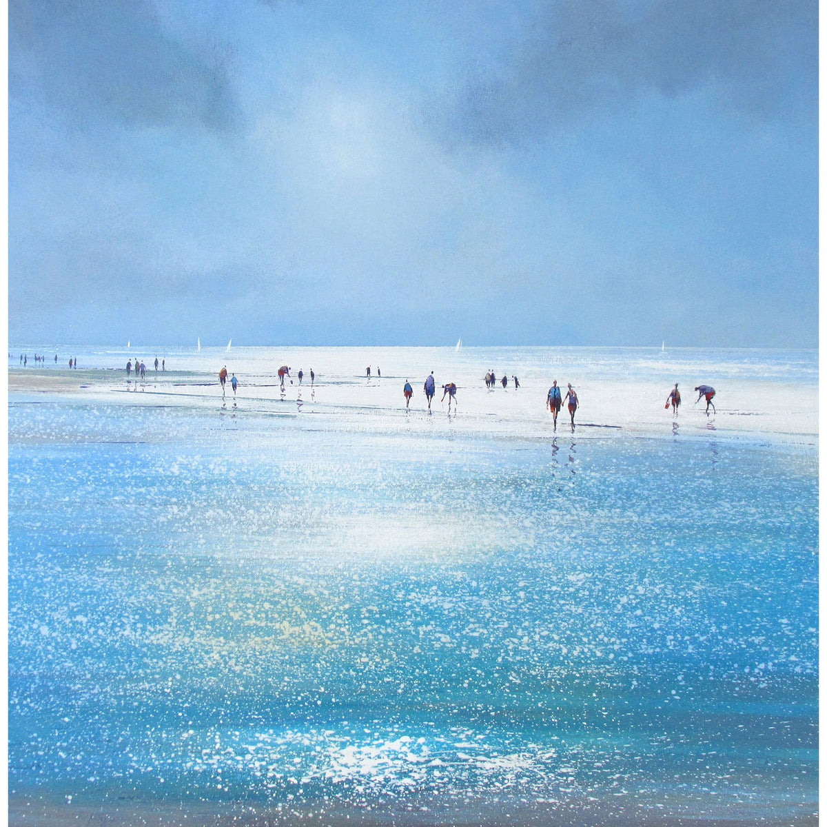 Holidays greeting card by Michael Sanders.