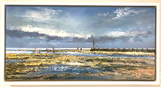 A Vast Sky Canvas Print by Michael Sanders