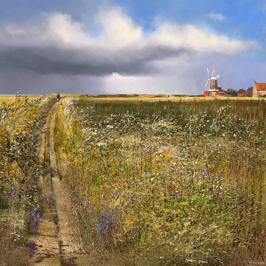 Cley Mill Canvas Print by Michael Sanders