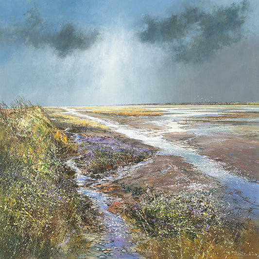 Titchwell Marsh Canvas Print by Michael Sanders