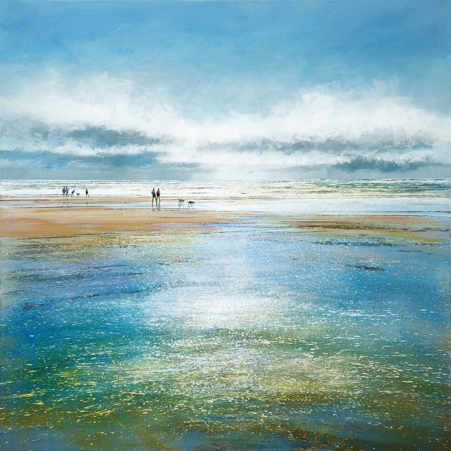 A Bright Day Canvas Print by Michael Sanders
