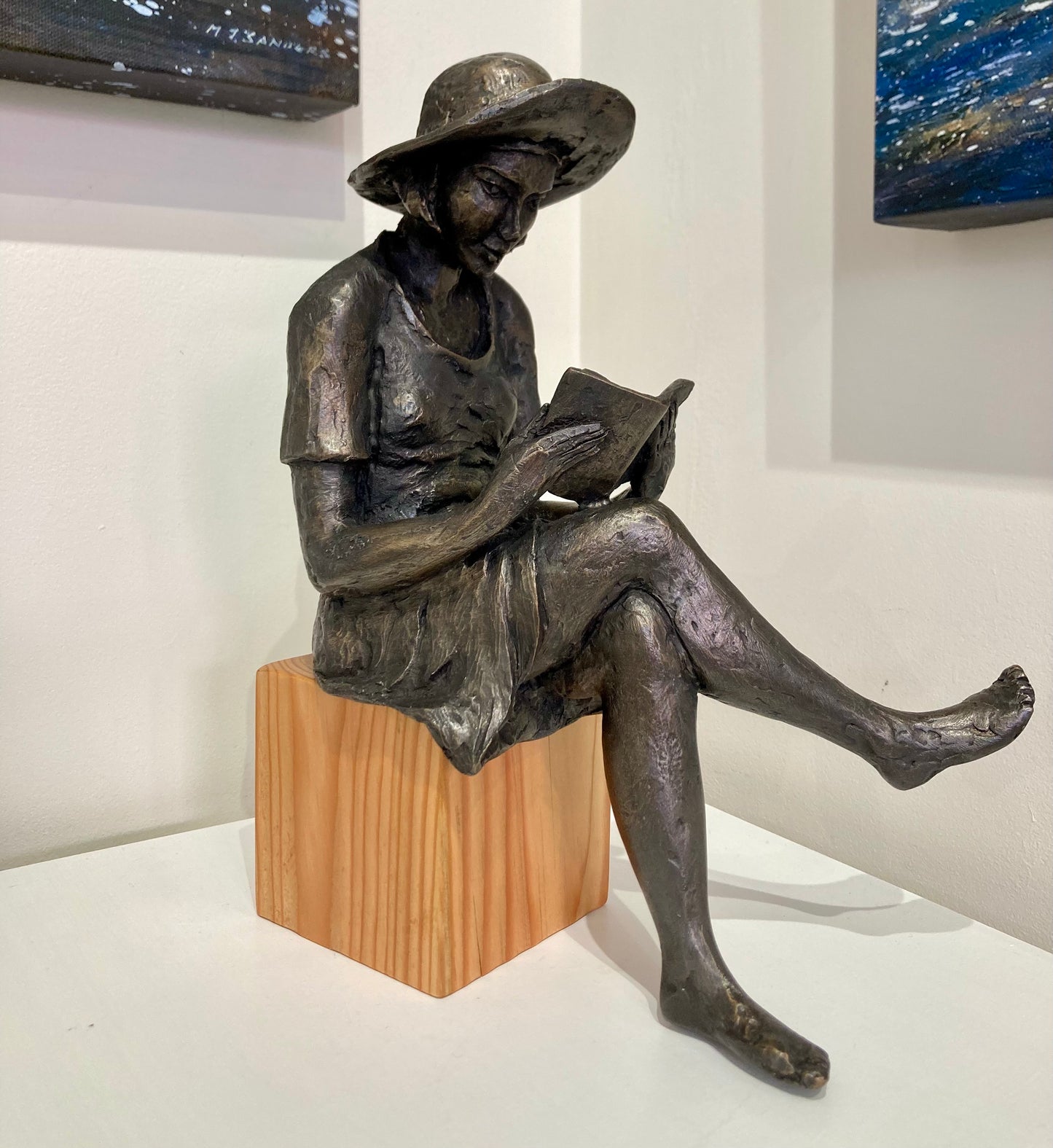 A Good Book - bronze